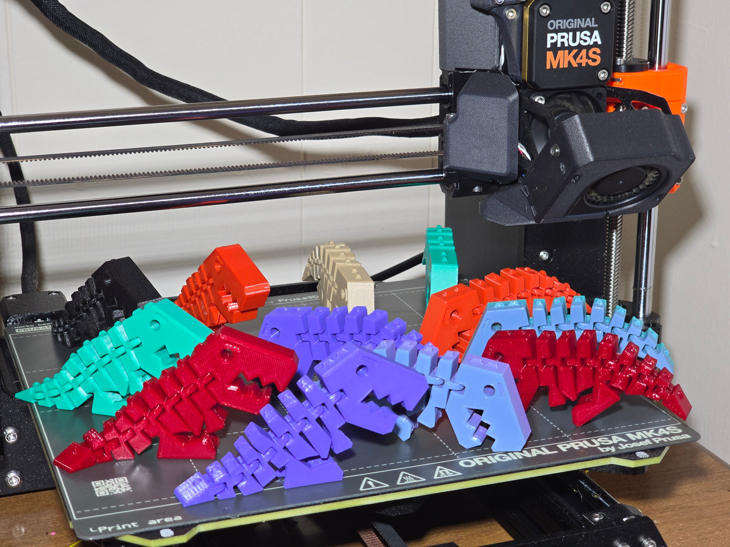 🦖 Flexi Rex – Articulated 3D Printed Dinosaur Toy