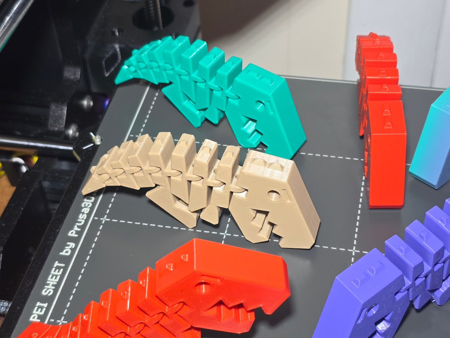 🦖 Flexi Rex – Articulated 3D Printed Dinosaur Toy