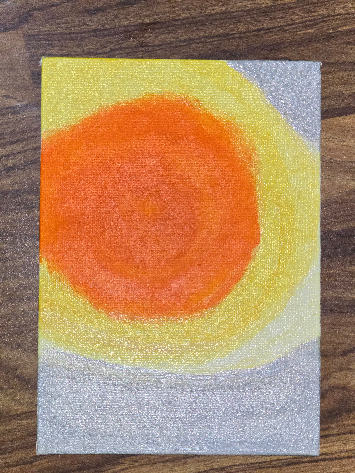 Solar Pulse – Acrylic Art on Canvas”