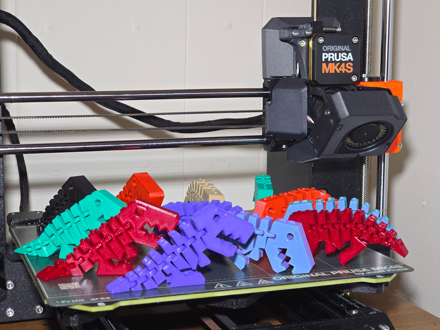 🦖 Flexi Rex – Articulated 3D Printed Dinosaur Toy