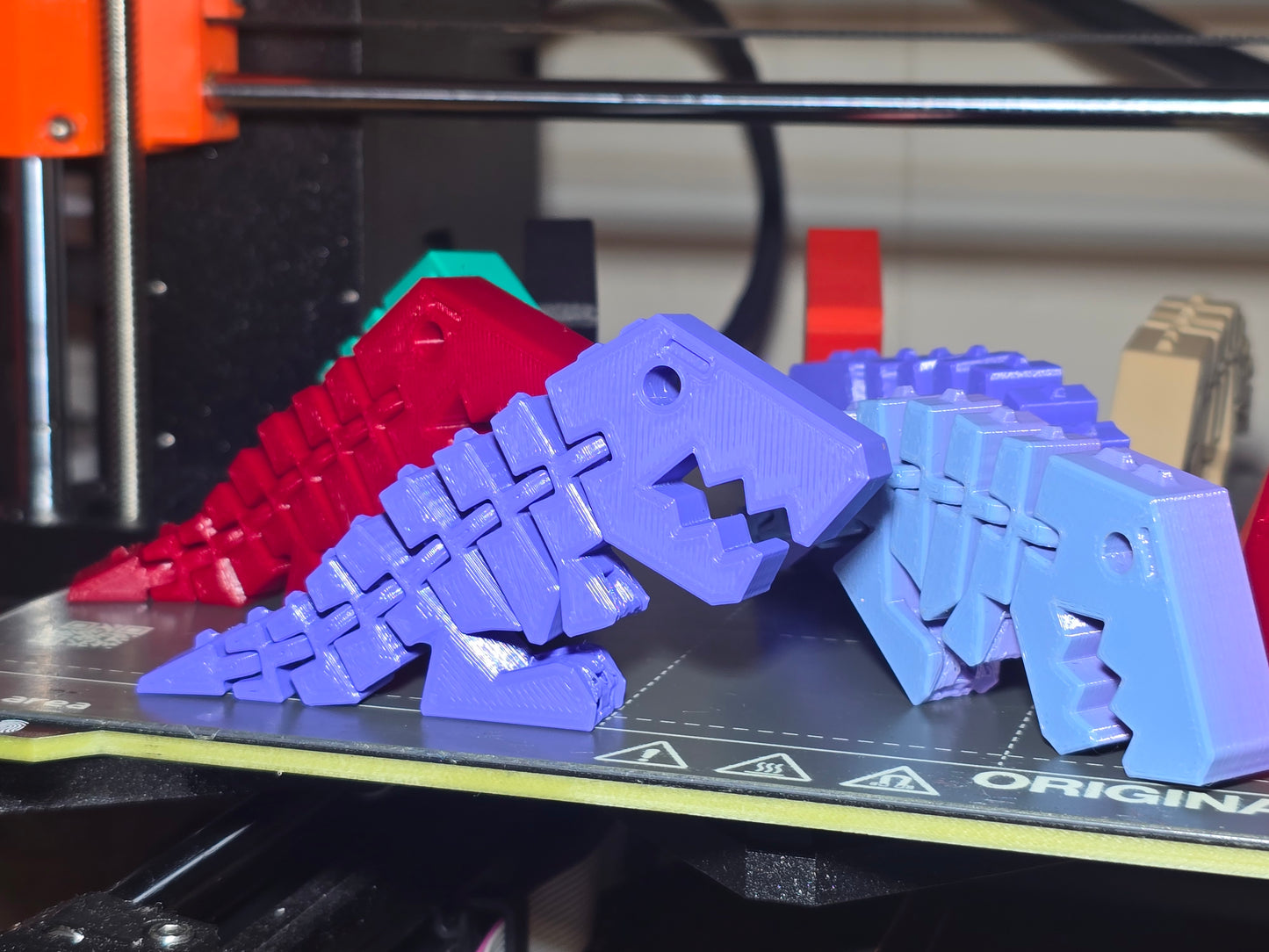 🦖 Flexi Rex – Articulated 3D Printed Dinosaur Toy